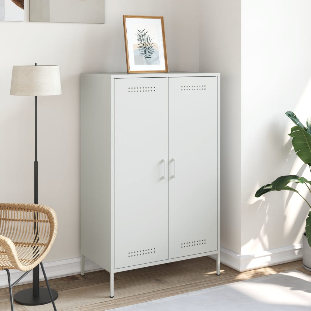 Skříň Highboard 68 X 39 X 113 Cm Ocel