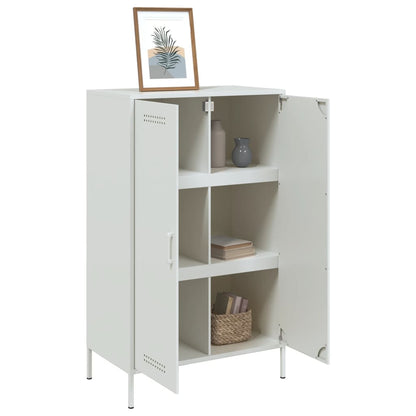 Skříň Highboard 68 X 39 X 113 Cm Ocel