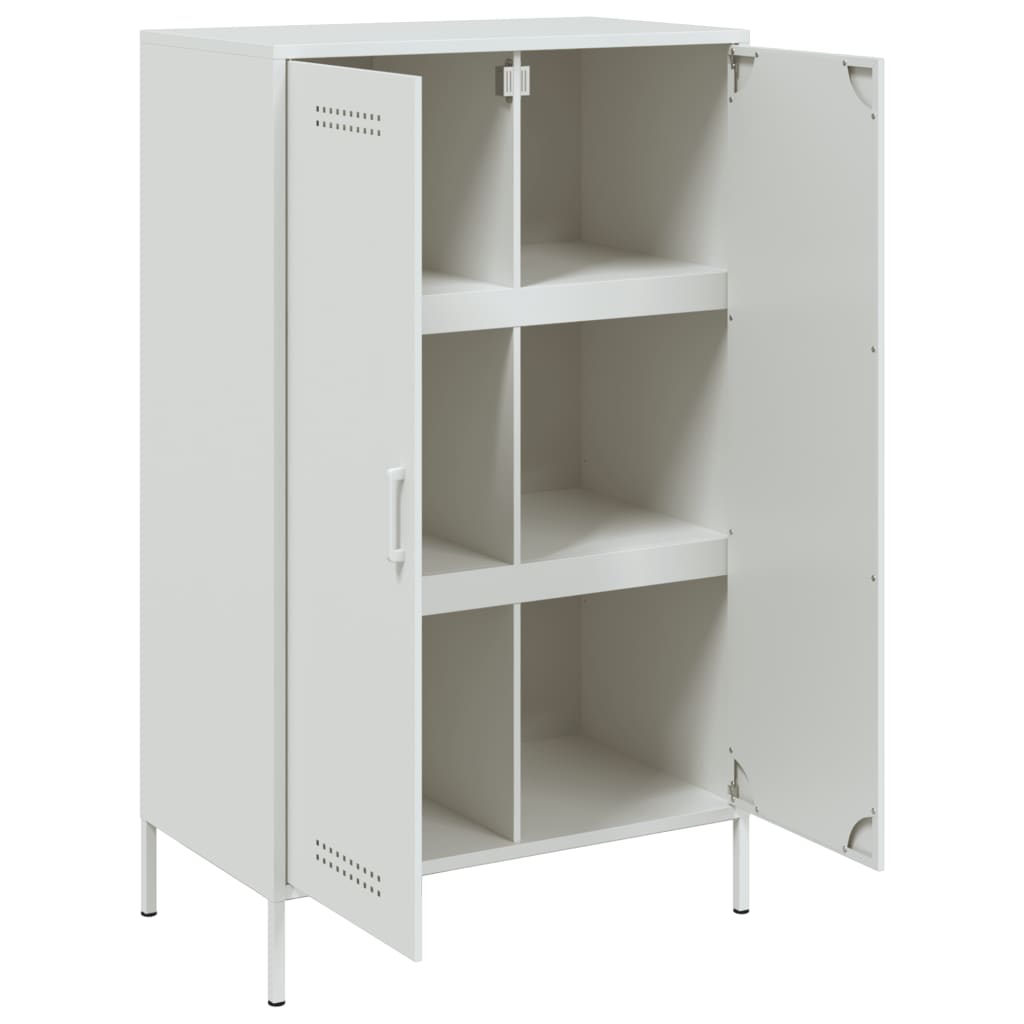 Skříň Highboard 68 X 39 X 113 Cm Ocel