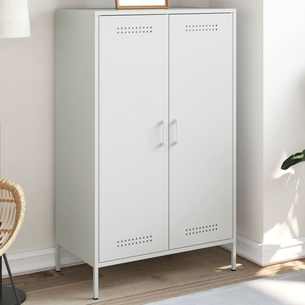 Skříň Highboard 68 X 39 X 113 Cm Ocel
