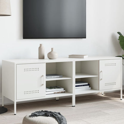 Tv Skříňky 2 Ks Černé 68 X 39 X 50,5 Cm Ocel