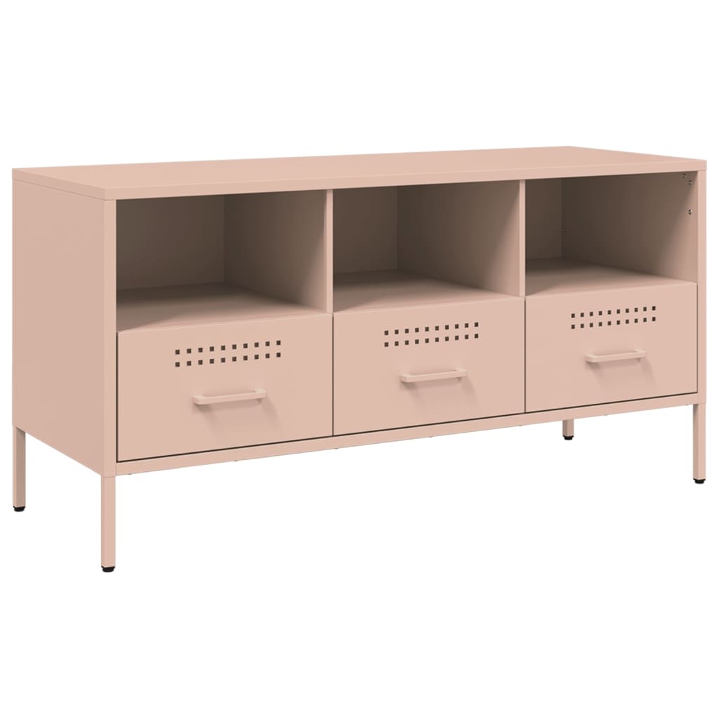 Tv Skříňka 100,5 X 39 X 50,5 Cm Ocel