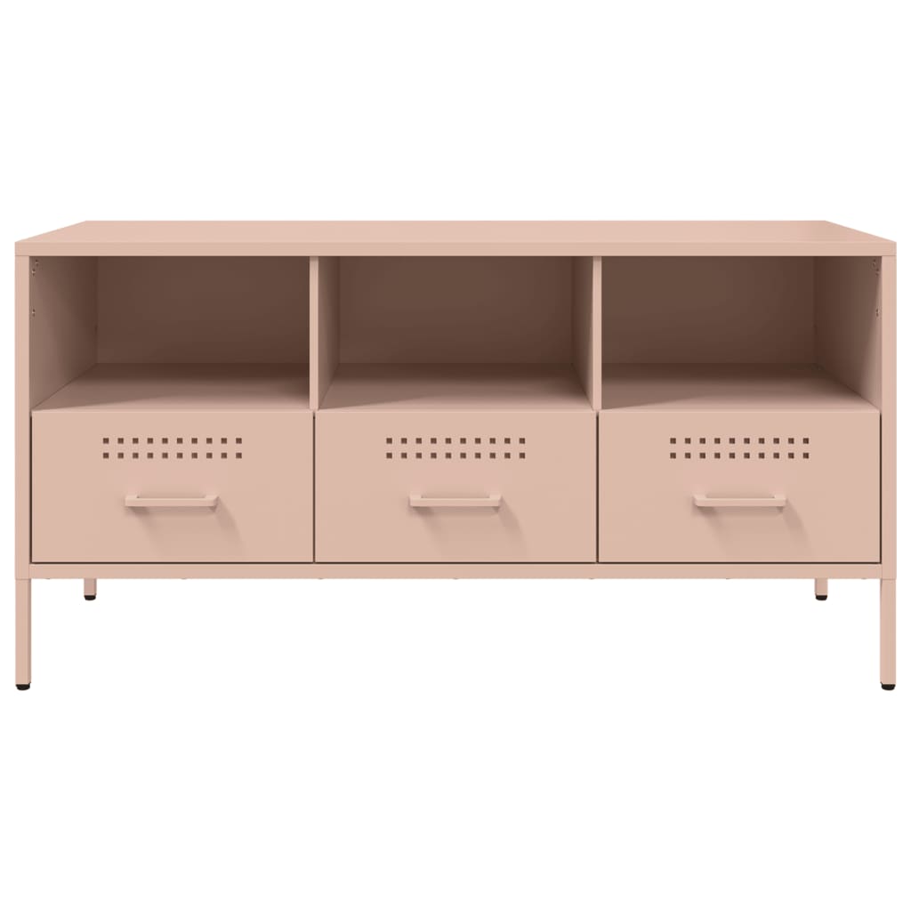 Tv Skříňka 100,5 X 39 X 50,5 Cm Ocel