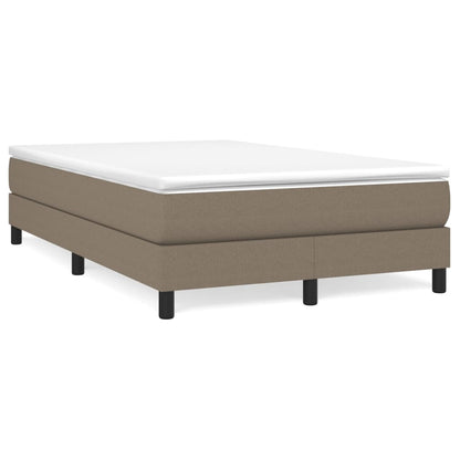 Box Spring Postel S Matrací Textil Taupe