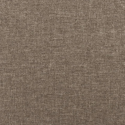 Box Spring Postel S Matrací Taupe 120X190 Cm Textil