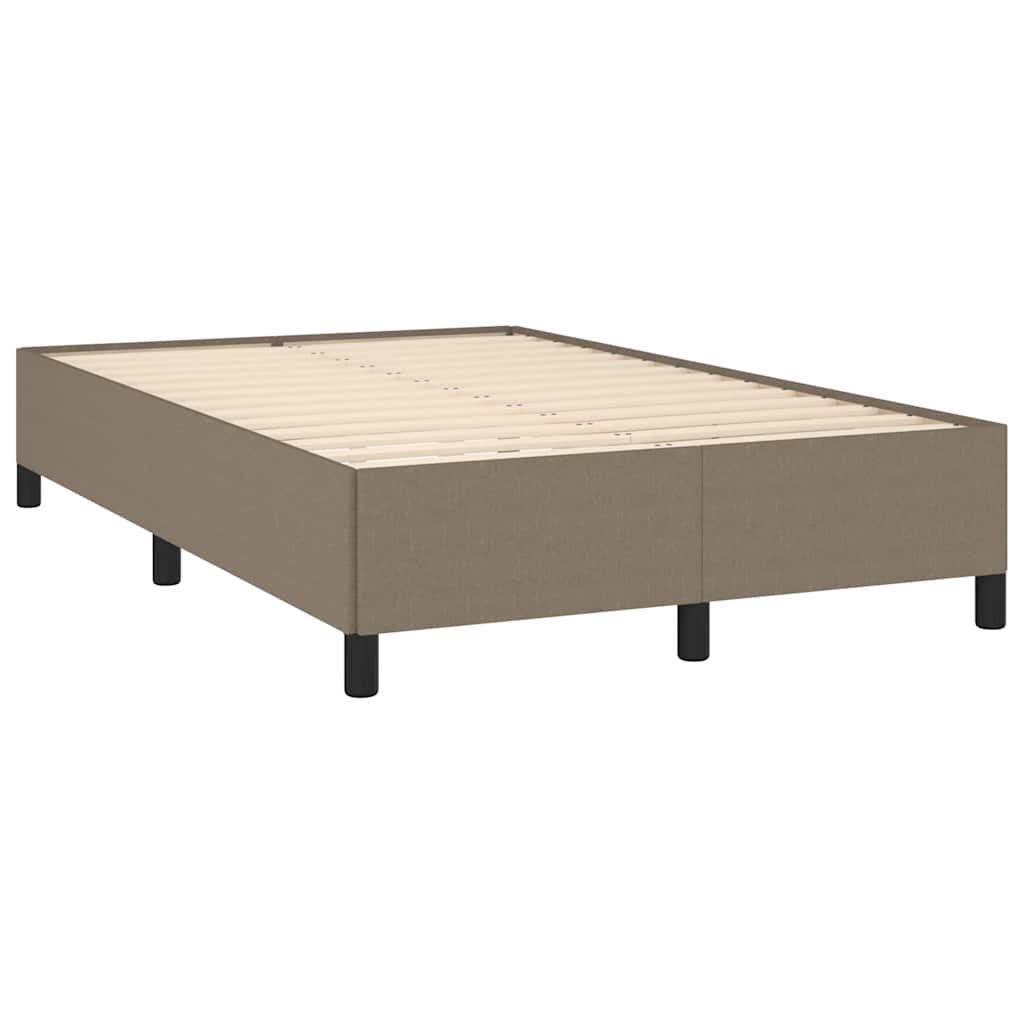 Box Spring Postel S Matrací Textil Taupe