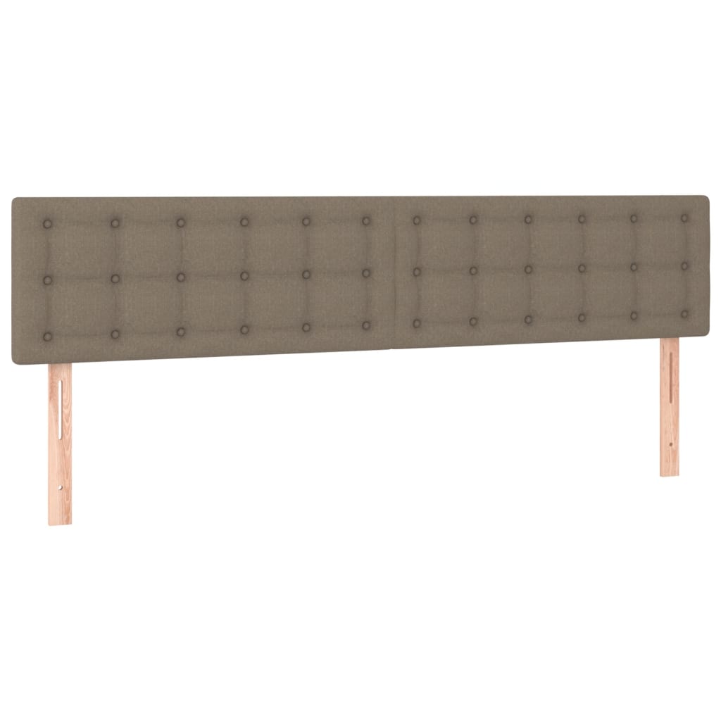 Box Spring Postel S Matrací Textil Taupe