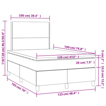 Box Spring Postel S Matrací Samet Růžová