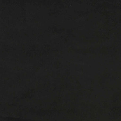 Box Spring Postel S Matrací A Led Černá 120 X 190 Cm Samet