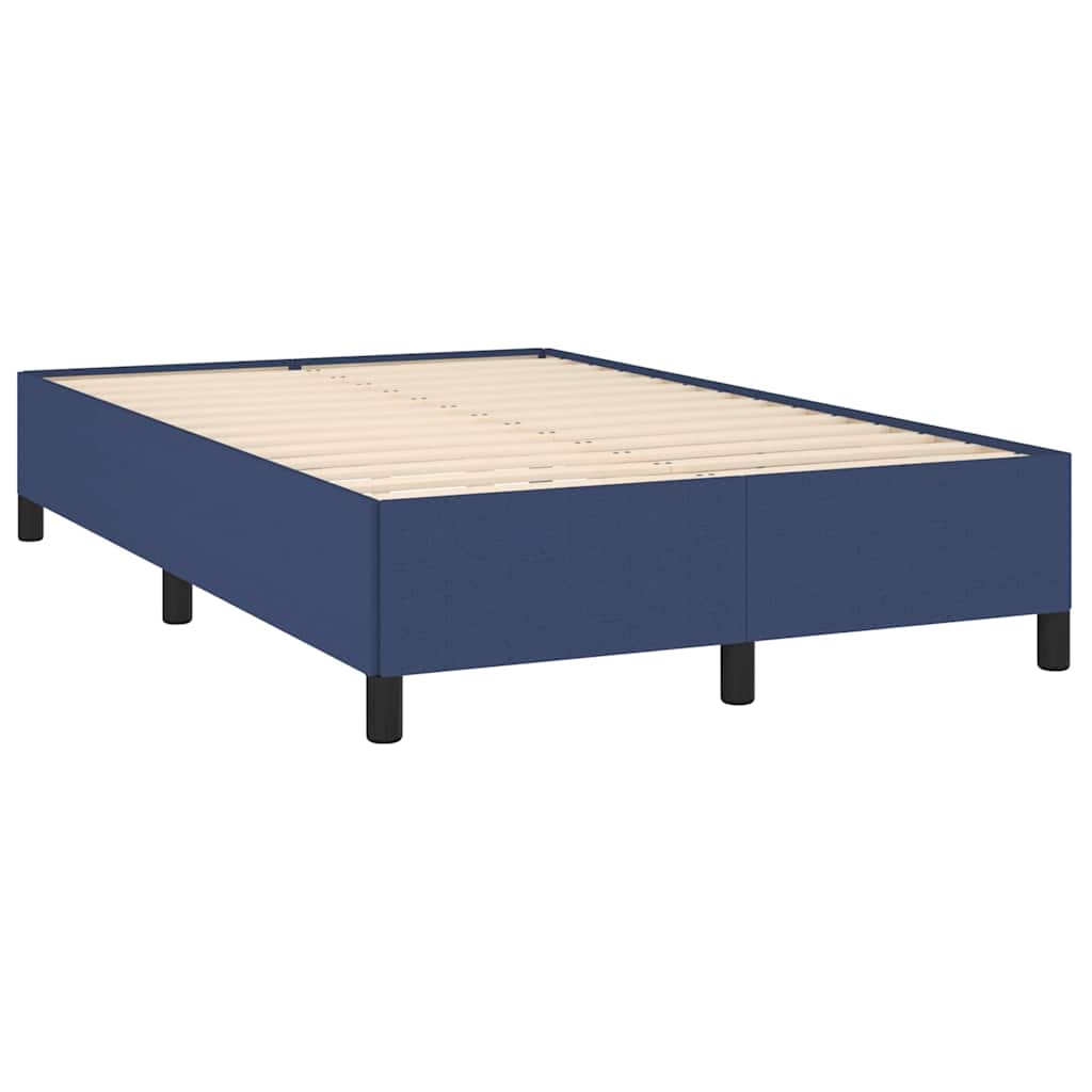 Box Spring Postel S Matrací Černá 120X190 Cm Textil