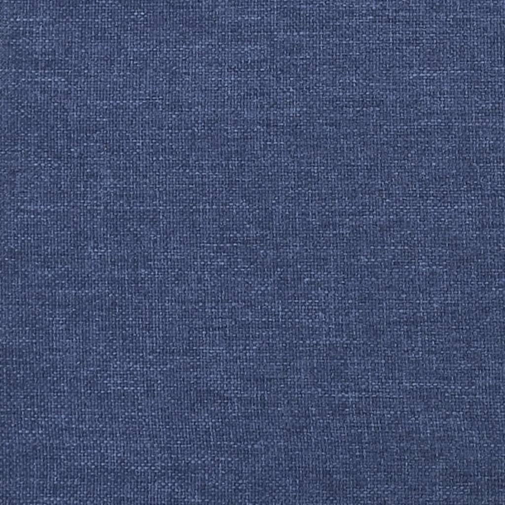 Box Spring Postel S Matrací Černá 120X190 Cm Textil