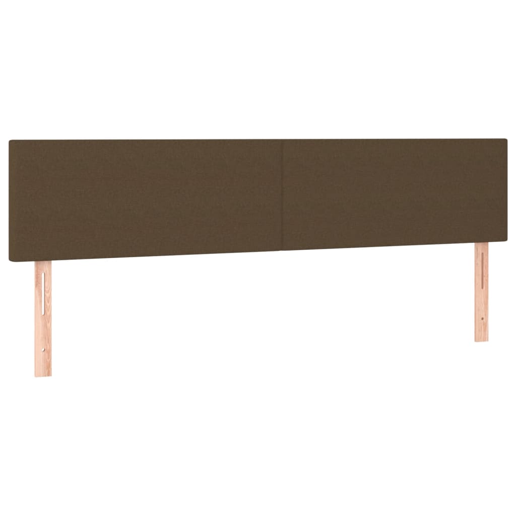 Box Spring Postel S Matrací Tmavě Hnědá 120X190 Cm Textil