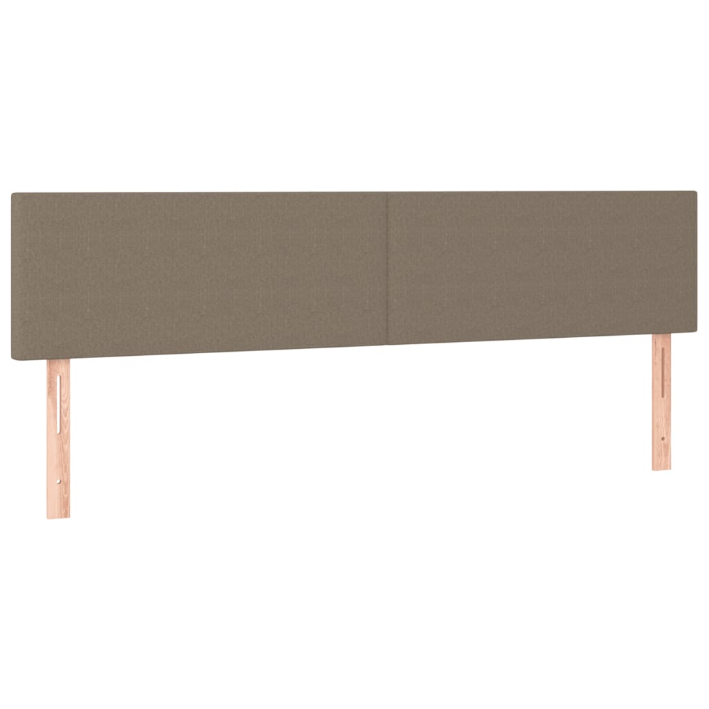 Rám Postele Bez Matrací Taupe 120X190 Cm Textil