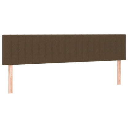 Rám Postele Bez Matrací Tmavě Šedá 120X190 Cm Textil