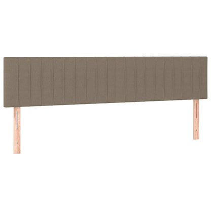 Rám Postele Bez Matrací Taupe 120X190 Cm Textil