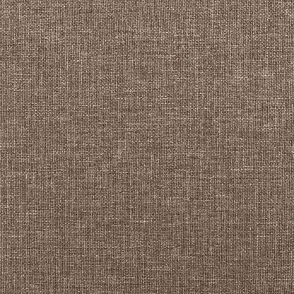 Rám Postele Bez Matrací Taupe 120X190 Cm Textil
