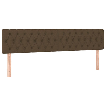 Rám Postele Bez Matrací Tmavě Šedá 120X190 Cm Textil