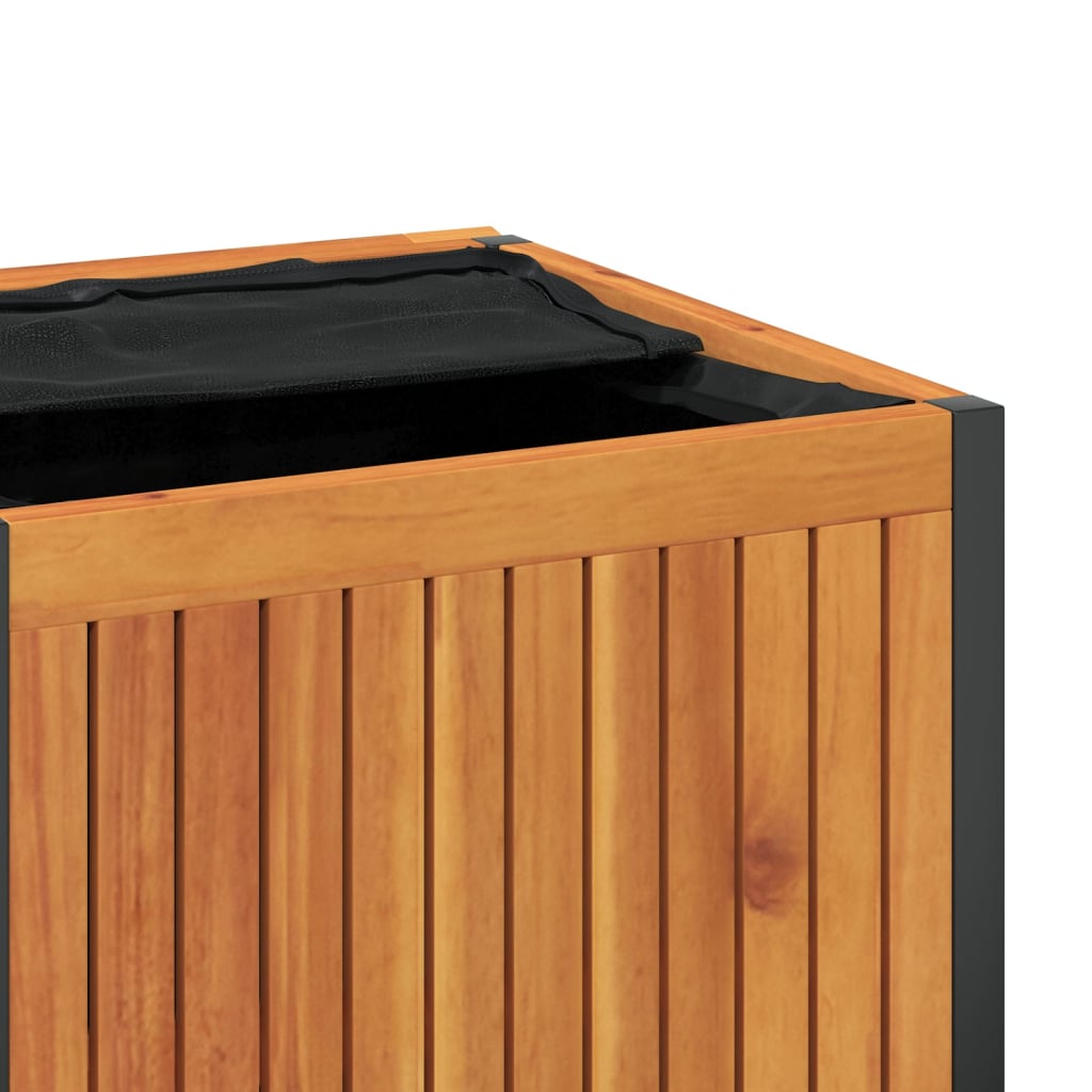 Zahradní Box Na Podušky Masivní Akácie A Ocel