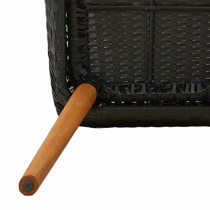 Zahradní Jídelní Souprava 3 Ks Polyratan