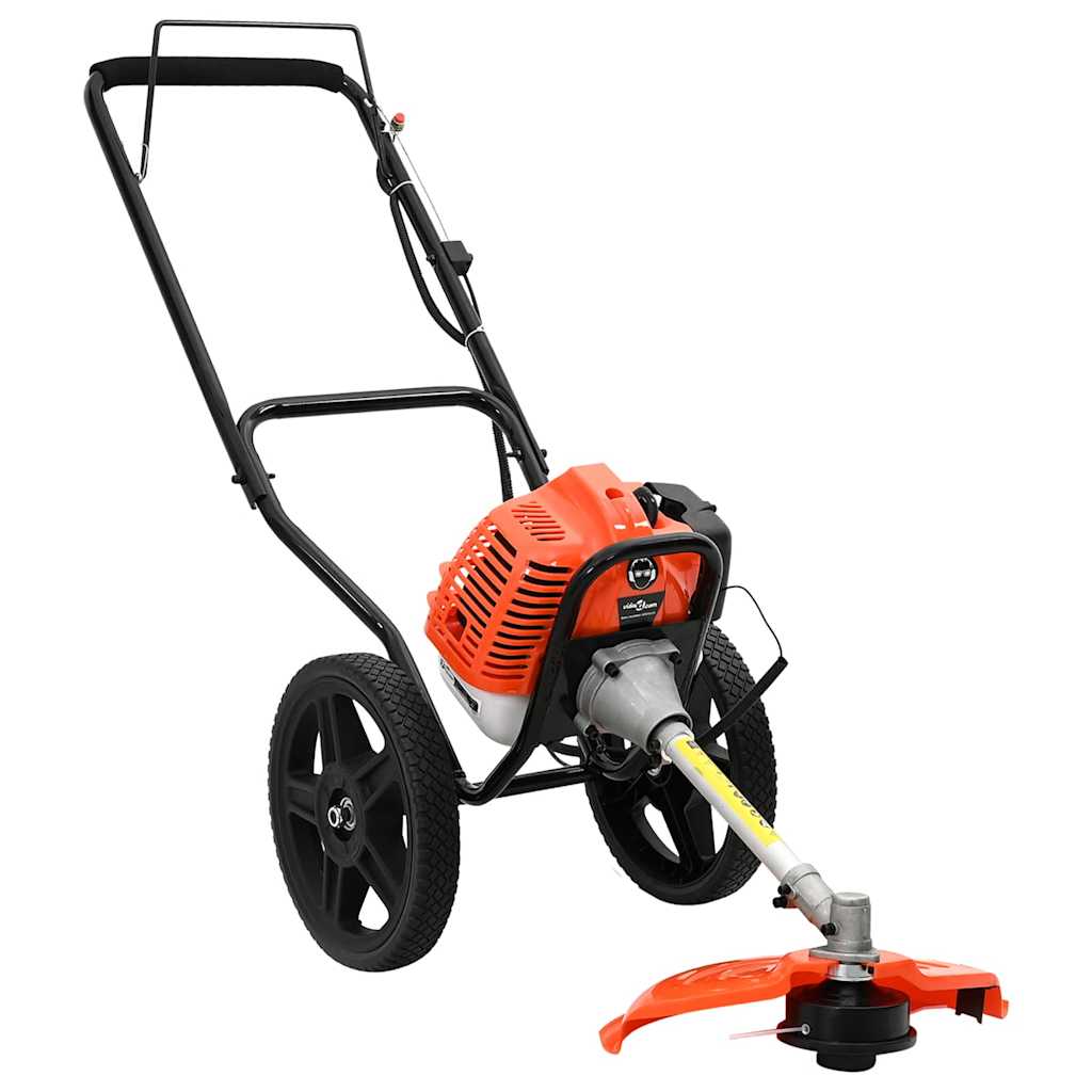 Křovinořez S Koly Oranžový 52 Cm3 1,45 Kw