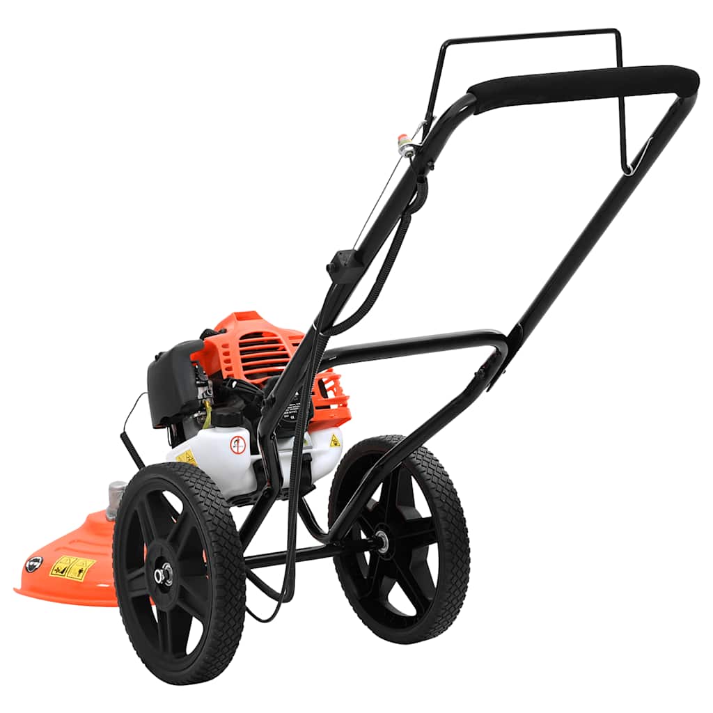 Křovinořez S Koly Oranžový 52 Cm3 1,45 Kw