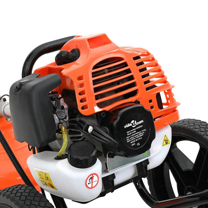Křovinořez S Koly Oranžový 52 Cm3 1,45 Kw