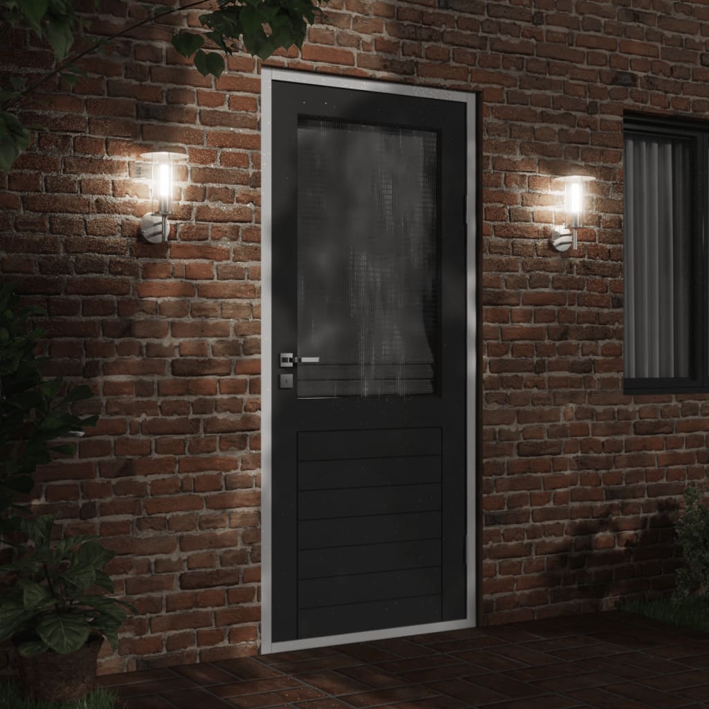 Venkovní Nástěnná Svítidla 2 Ks Nerezová Ocel