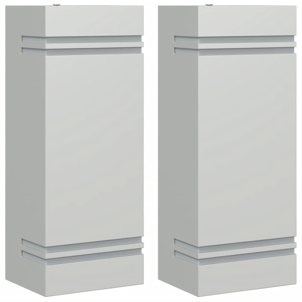 Venkovní Nástěnná Svítidla 2 Ks Nerezová Ocel