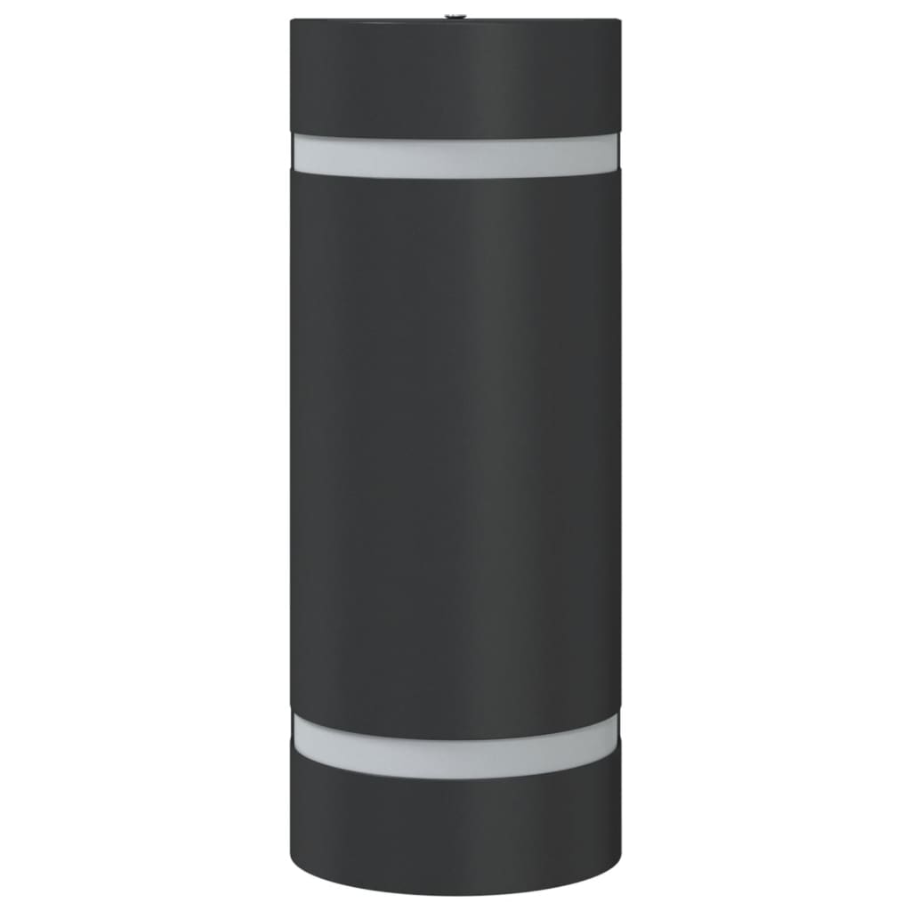 Venkovní Nástěnné Svítidlo Černé Litý Hliník