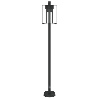 Venkovní Stojací Lampa Černá Nerezová Ocel