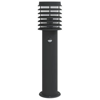 Venkovní Stojací Lampa Černá 60 Cm Nerezová Ocel Černá