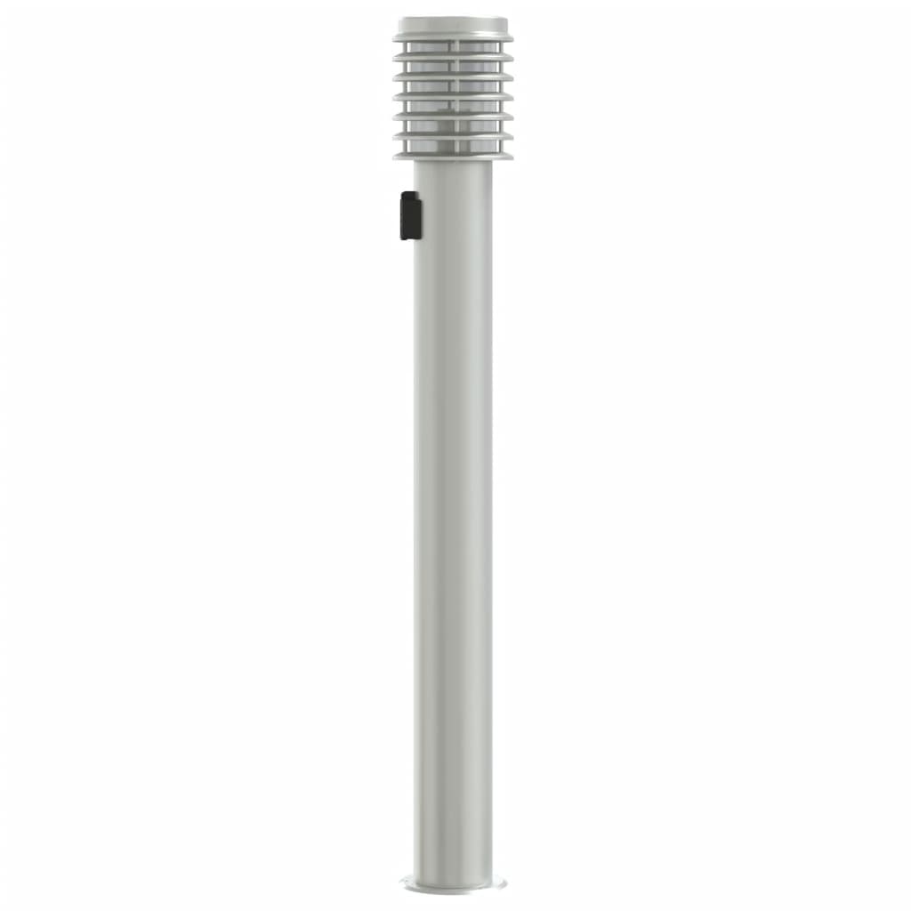 Venkovní Stojací Lampa 110Cm Nerezová Ocel Stříbrná