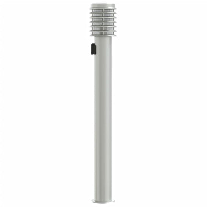 Venkovní Stojací Lampa 110Cm Nerezová Ocel Stříbrná