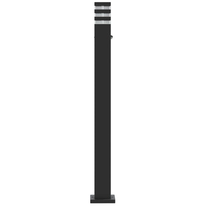 Venkovní Stojací Lampa Černá Hliník 110 Cm