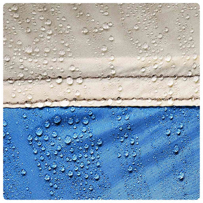 Plážový Stan 2 Osoby Azurově Modrý Rychloupínací Nepromokavý