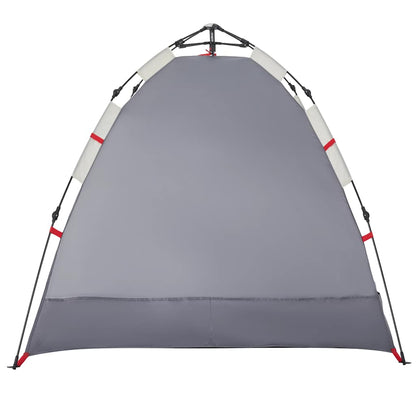Plážový Stan 2 Osoby Šedý Rychloupínací Nepromokavý