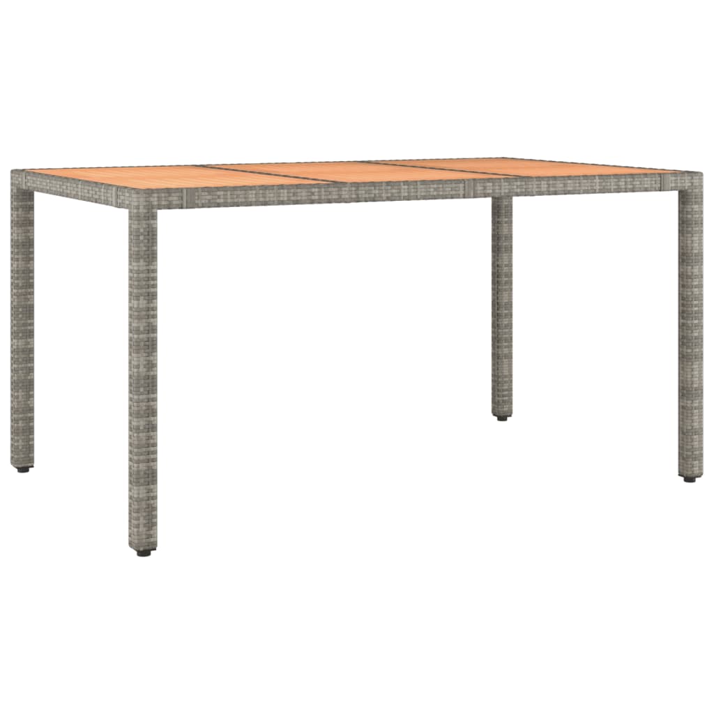 5Dílný Zahradní Bistro Set S Poduškami Šedý Polyratan