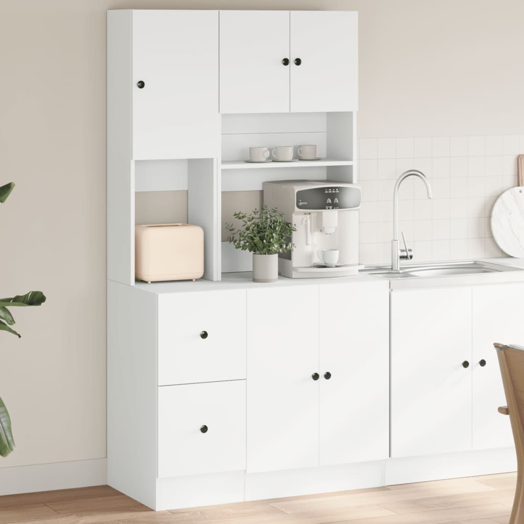 Kuchyňská Skříňka 95 X 50 X 180 Cm Kompozitní Dřevo