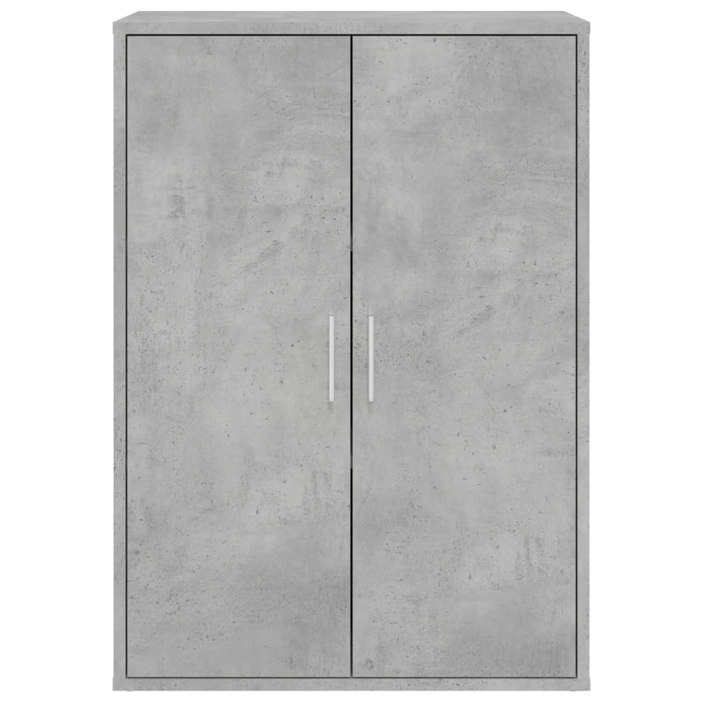 Příborníky 2 Ks Betonově Šedé 60 X 31 X 84 Cm Kompozitní Dřevo