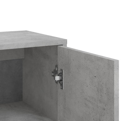 Příborníky 2 Ks Betonově Šedé 60 X 31 X 84 Cm Kompozitní Dřevo