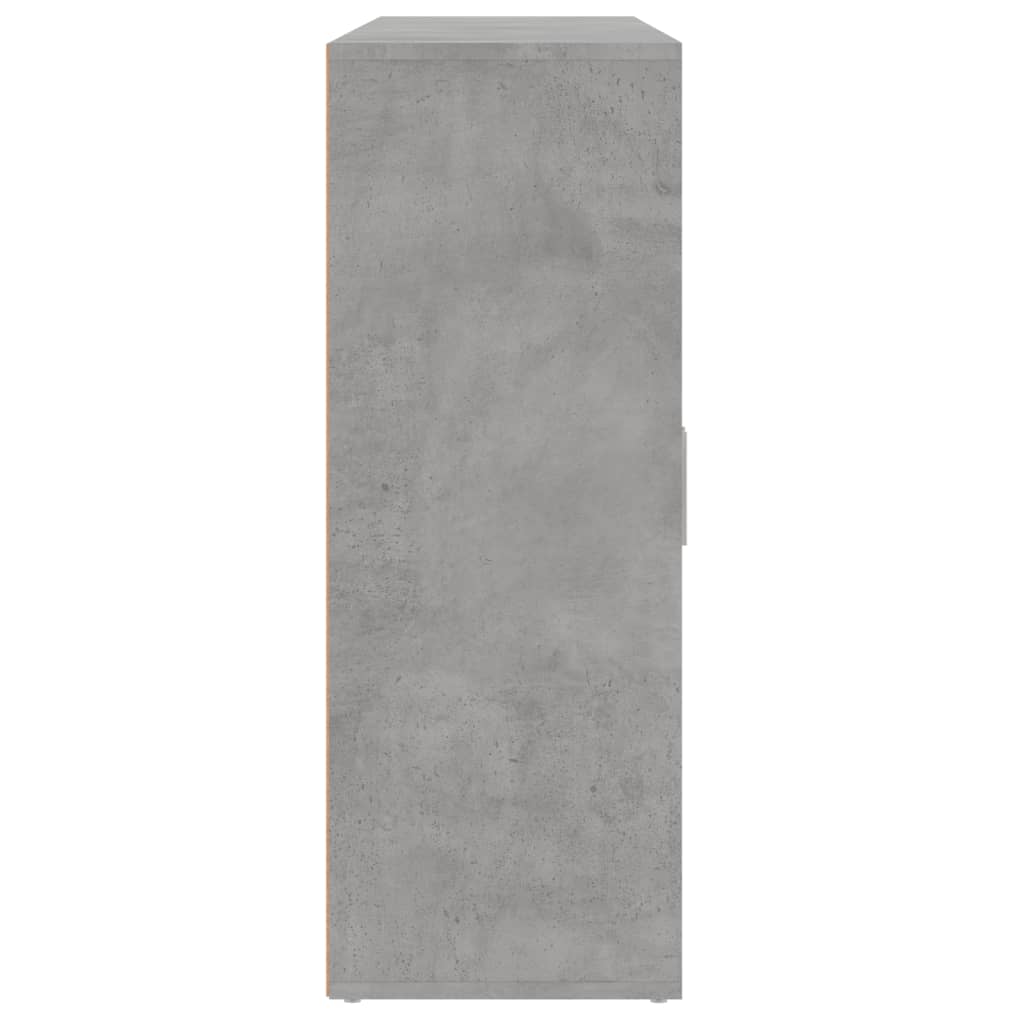Příborníky 3 Ks Betonově Šedé 60 X 31 X 84 Cm Kompozitní Dřevo