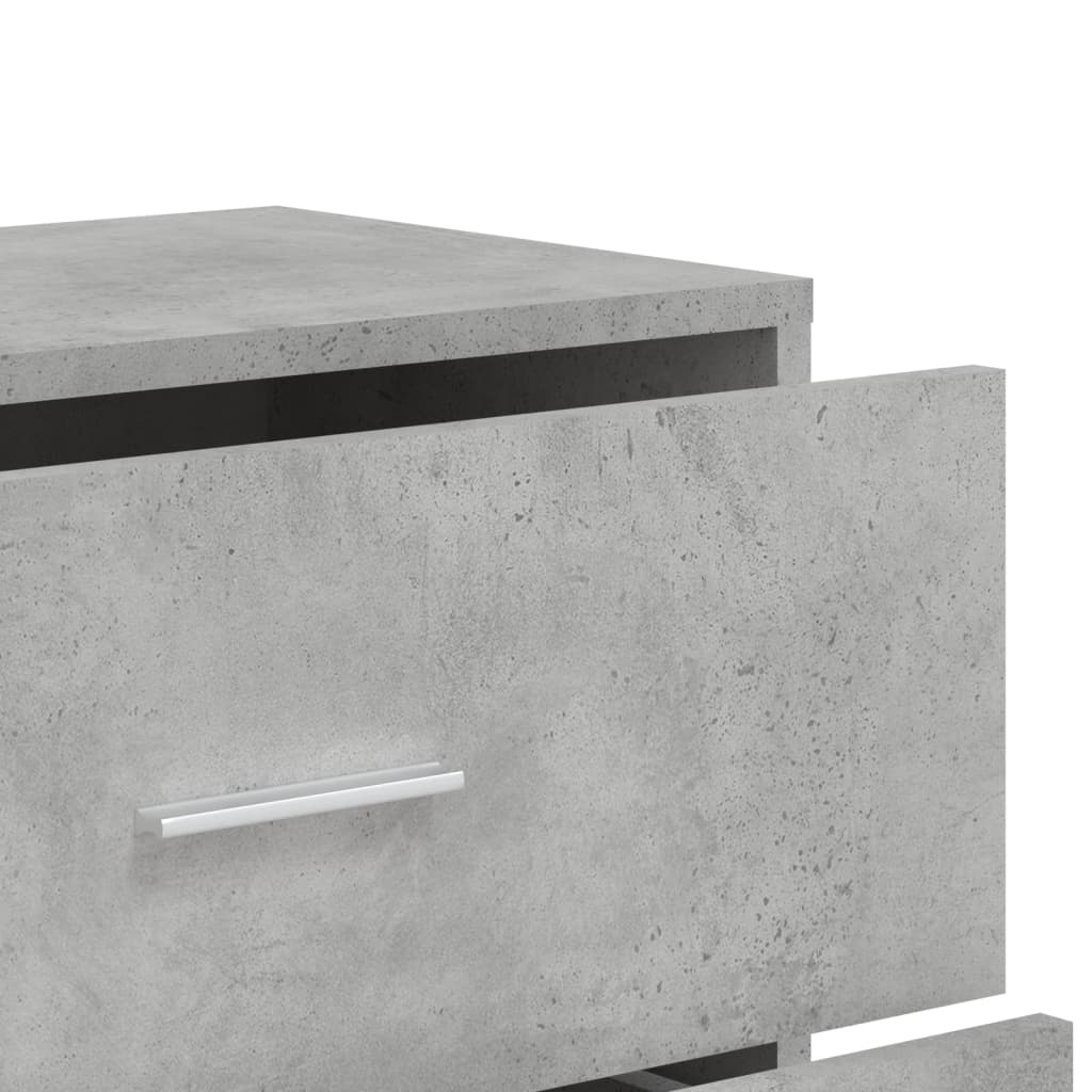 Příborníky 3 Ks Betonově Šedé 60 X 31 X 84 Cm Kompozitní Dřevo