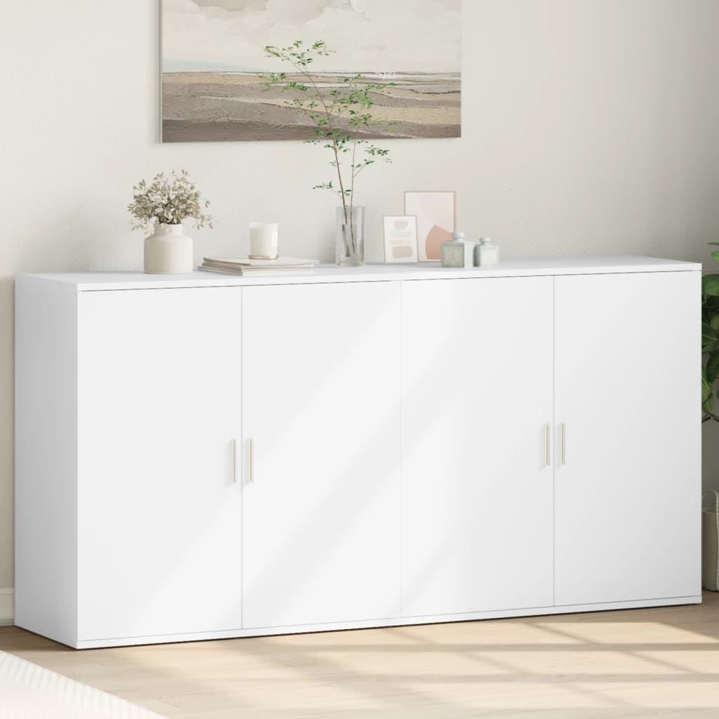 Příborníky 2 Ks 79 X 38 X 80 Cm Kompozitní Dřevo