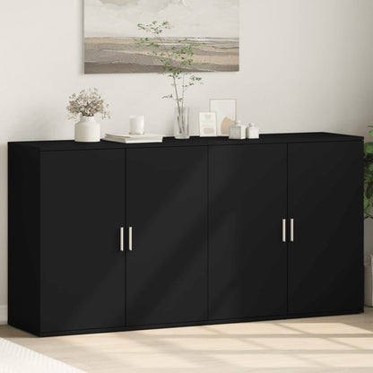 Příborníky 2 Ks 79 X 38 X 80 Cm Kompozitní Dřevo