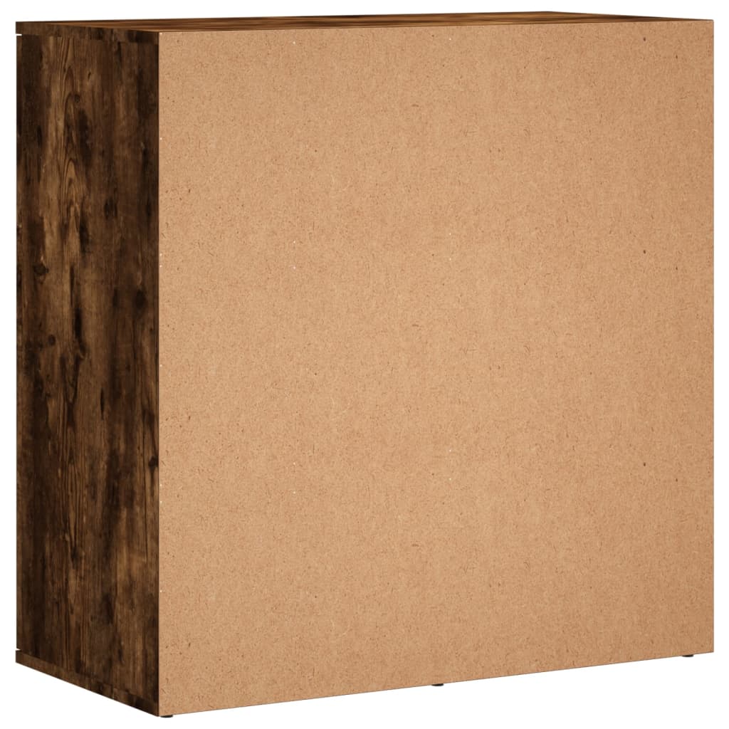 Příborníky 2 Ks 79 X 38 X 80 Cm Kompozitní Dřevo