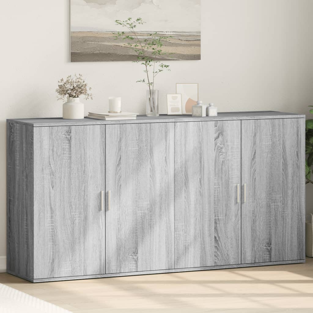 Příborníky 2 Ks 79 X 38 X 80 Cm Kompozitní Dřevo
