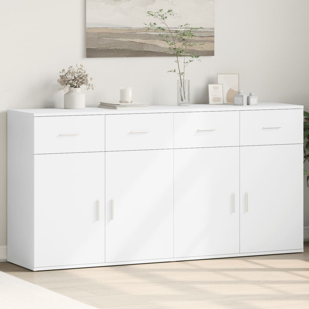 Příborníky 2 Ks 79 X 38 X 80 Cm Kompozitní Dřevo