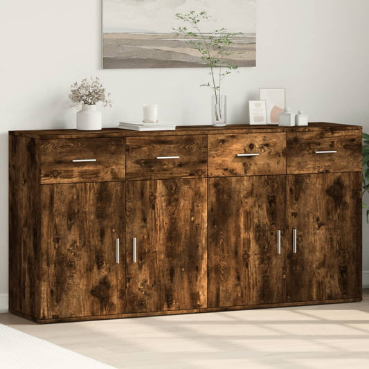 Příborníky 2 Ks 79 X 38 X 80 Cm Kompozitní Dřevo