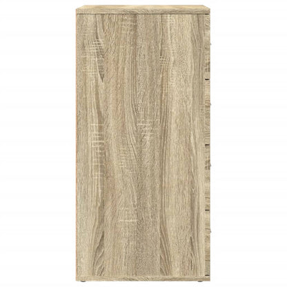Příborníky 2 Ks Dub Sonoma 60 X 39 X 80 Cm Kompozitní Dřevo