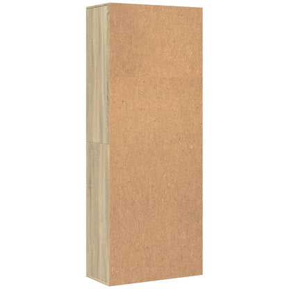 Skříň Highboard Dub Sonoma 70 X 35 X 180 Cm Kompozitní Dřevo